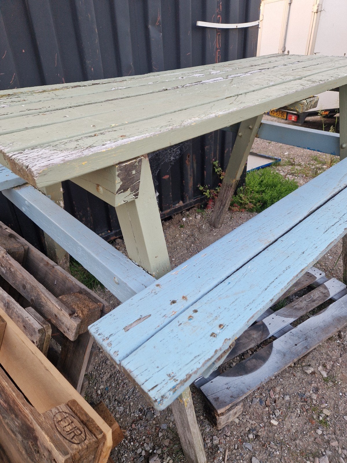 Gratis picknicktafel, Tuin en Terras, Ophalen