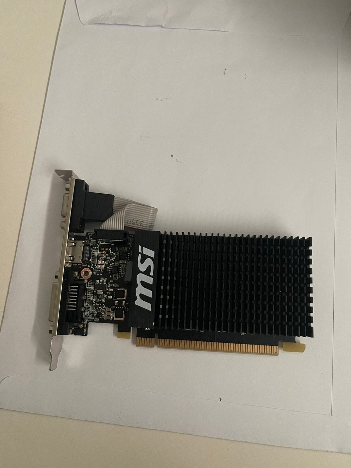 Nvidia gt 710 2GD3H LP, Computers en Software, Videokaarten, PCI-Express 2, GDDR3, HDMI, Ophalen of Verzenden