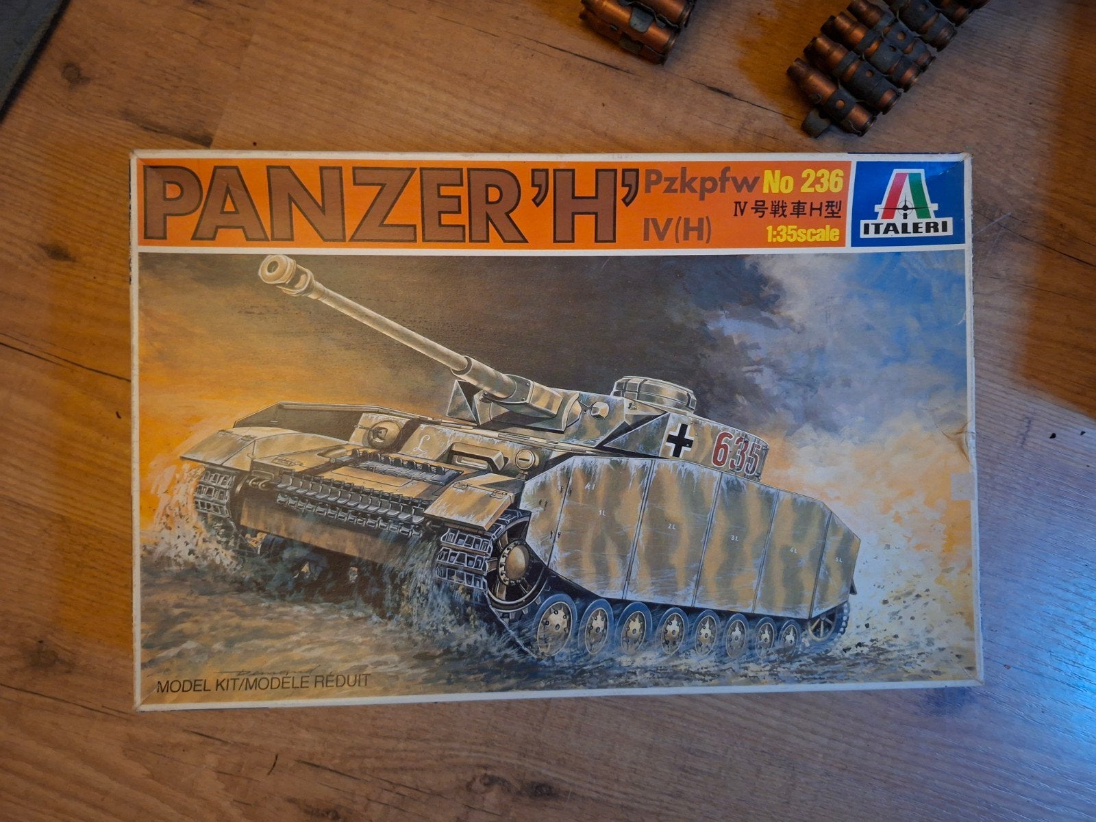 Italeri Panzer IV(H) 1:35 Schaal Modelbouwkit, Tank, Italeri, 1:32 tot 1:50, Nieuw