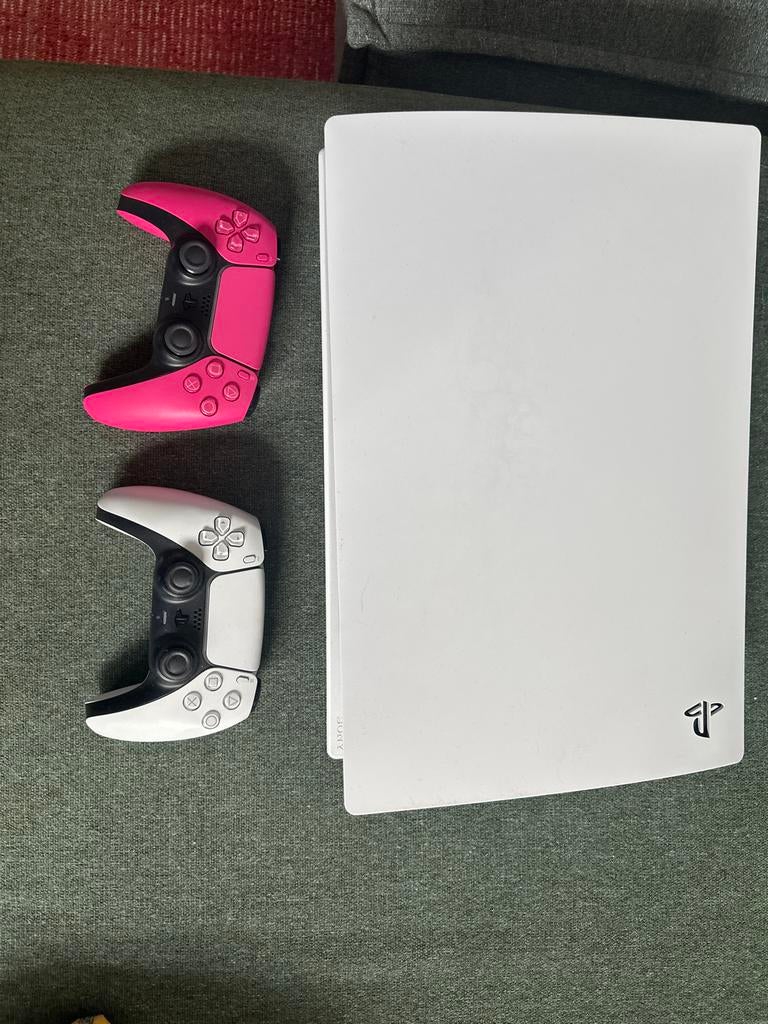 PlayStation 5 Disc Edition met 2 controllers, Spelcomputers en Games, Spelcomputers | Sony PlayStation 5, Ophalen of Verzenden