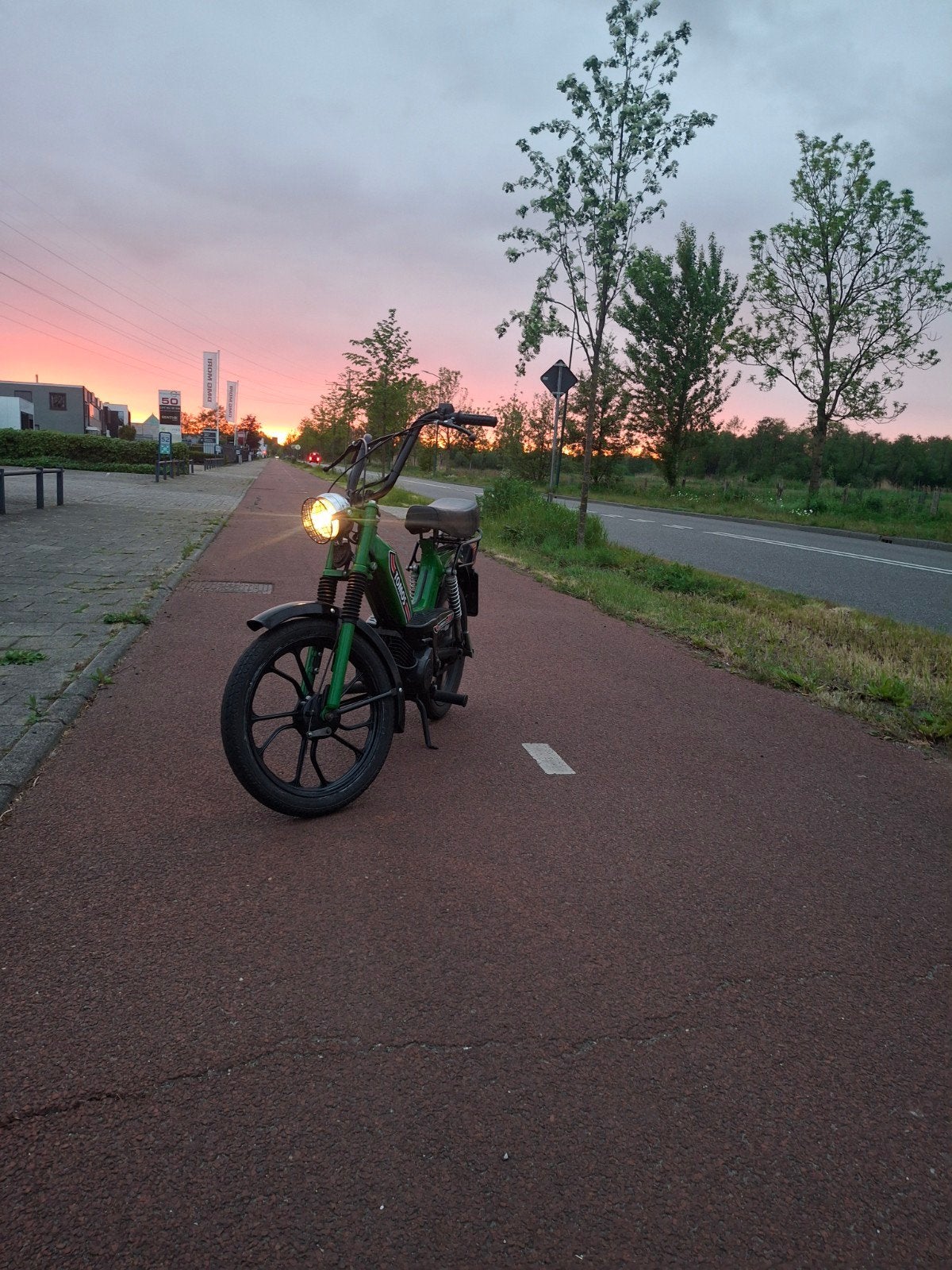 Tomos a35, Ophalen