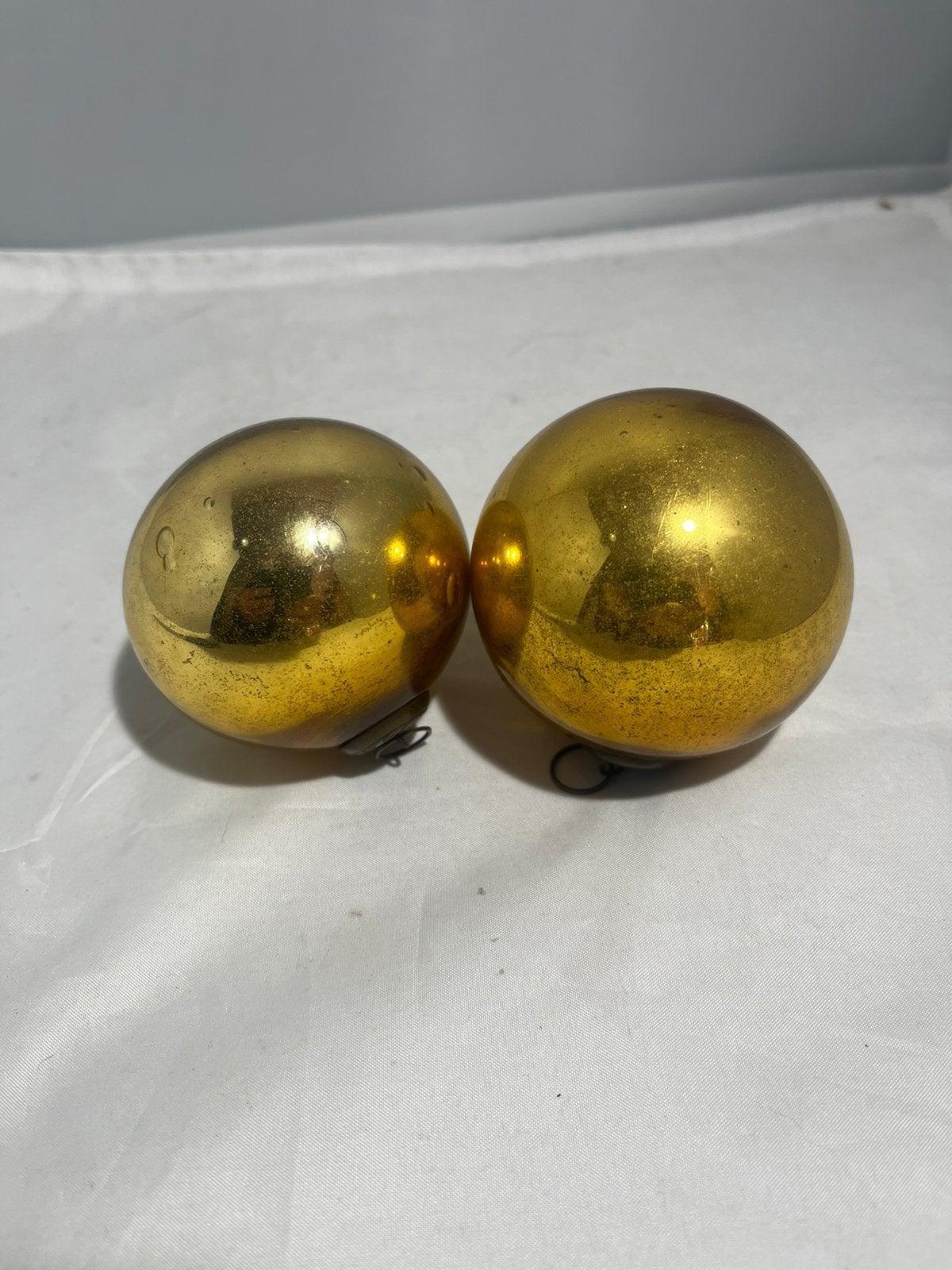 Twee antieke heksenballen teab, Ophalen of Verzenden