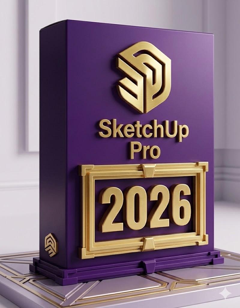 Sketchup Professional 2026, Computers en Software, Ontwerp- en Bewerkingssoftware, Nieuw, MacOS, Windows, Ophalen