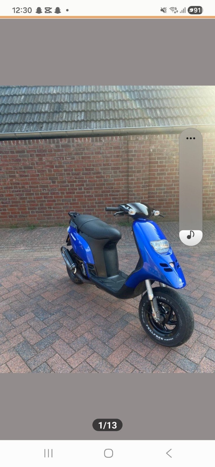 Typhoon 70cc gezocht in het blauw het liefst met goeie kappe, Ophalen of Verzenden, Zo goed als nieuw, Overige modellen