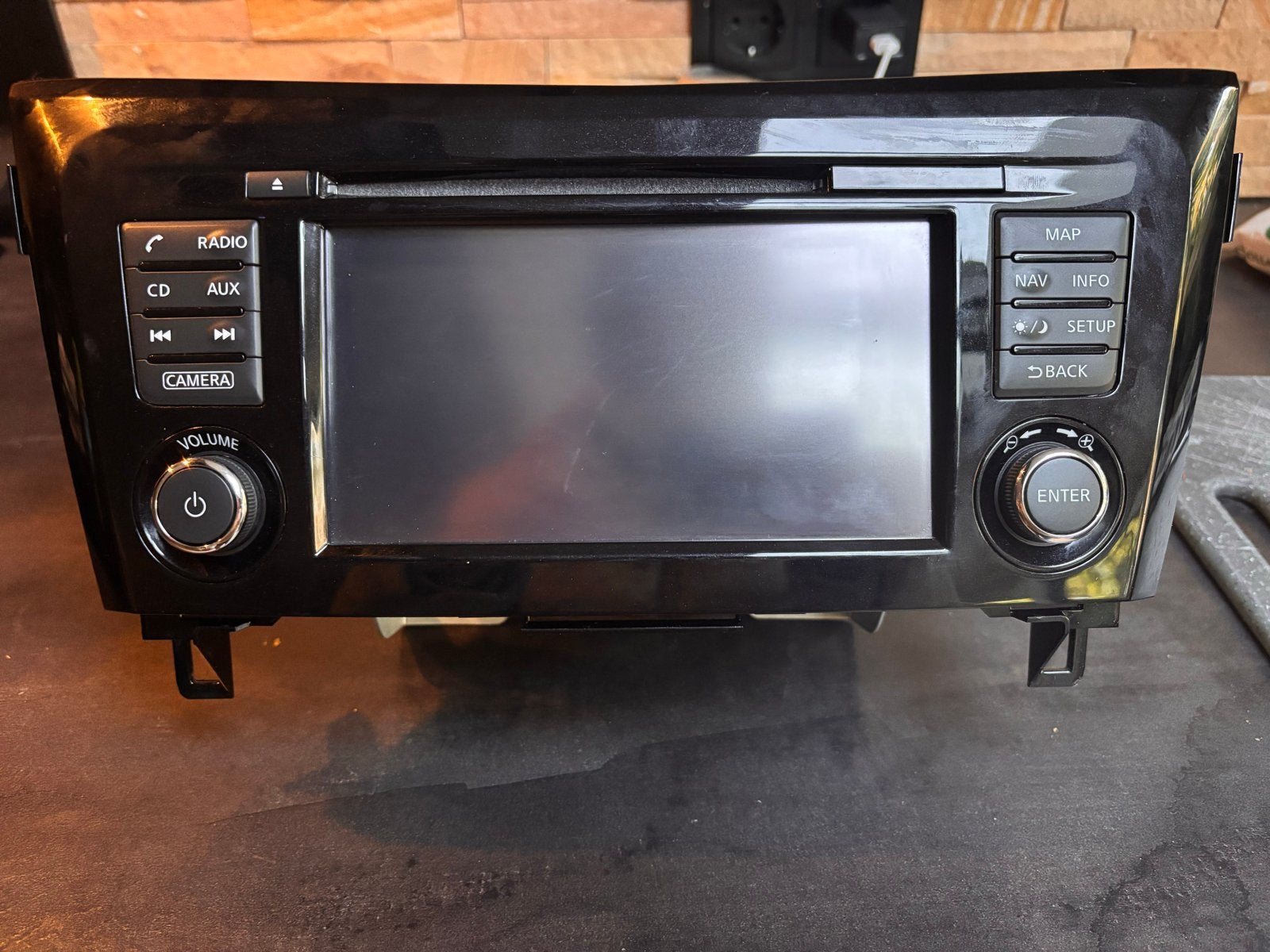 Nissan Qashqai J11 Connect Nav LCN2K70B00 Radio Navigatie, Auto diversen, Ophalen of Verzenden, Gebruikt