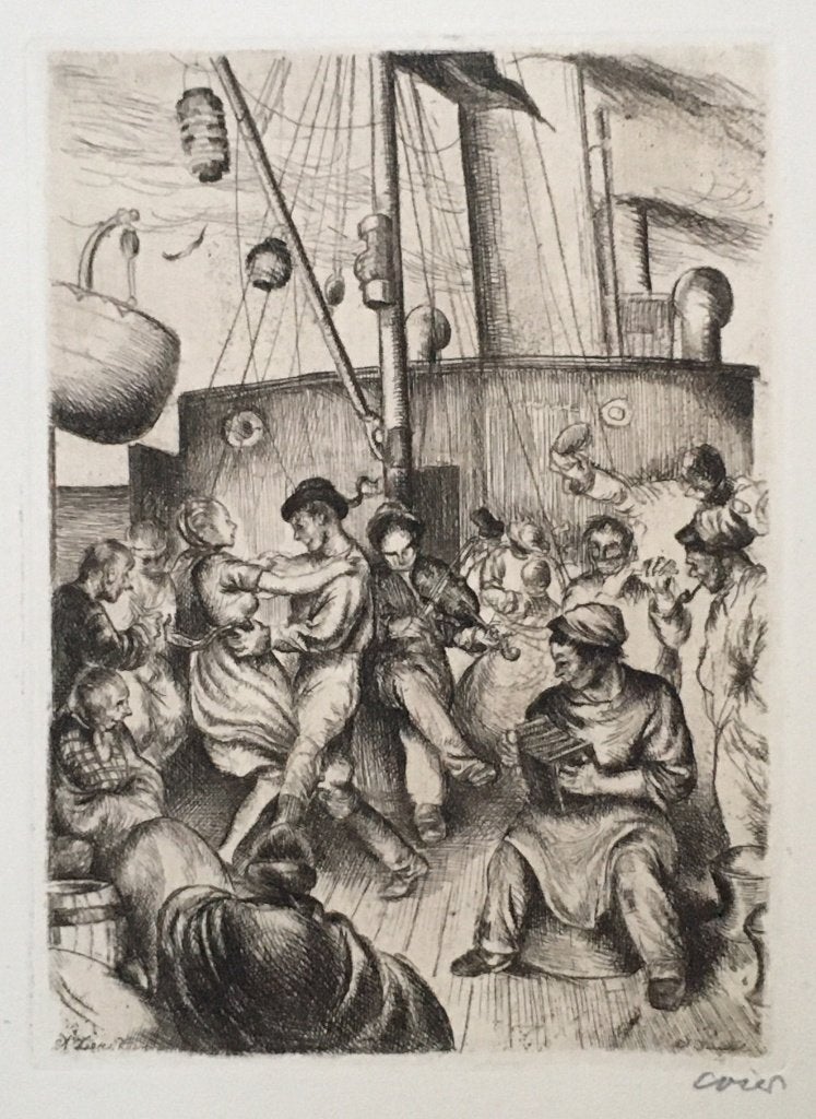 Mooie kunst v/h Grafiekkabinet Erhard Amadeus-Dier, Ophalen of Verzenden