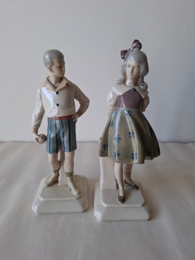 Vintage Hummel porseleinen duo, Ophalen