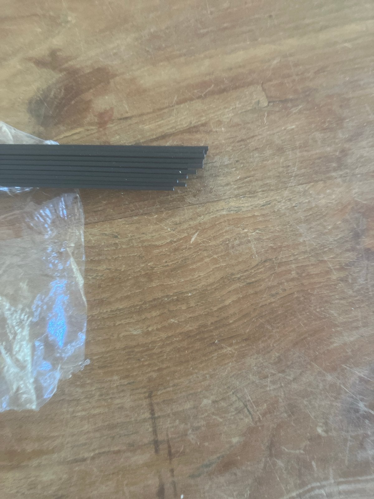 Bies voor PVC vloer 45 meter 2,3 x 3,5 mm Zwart, Kunststof, Overige typen, Nieuw, 150 cm of meer