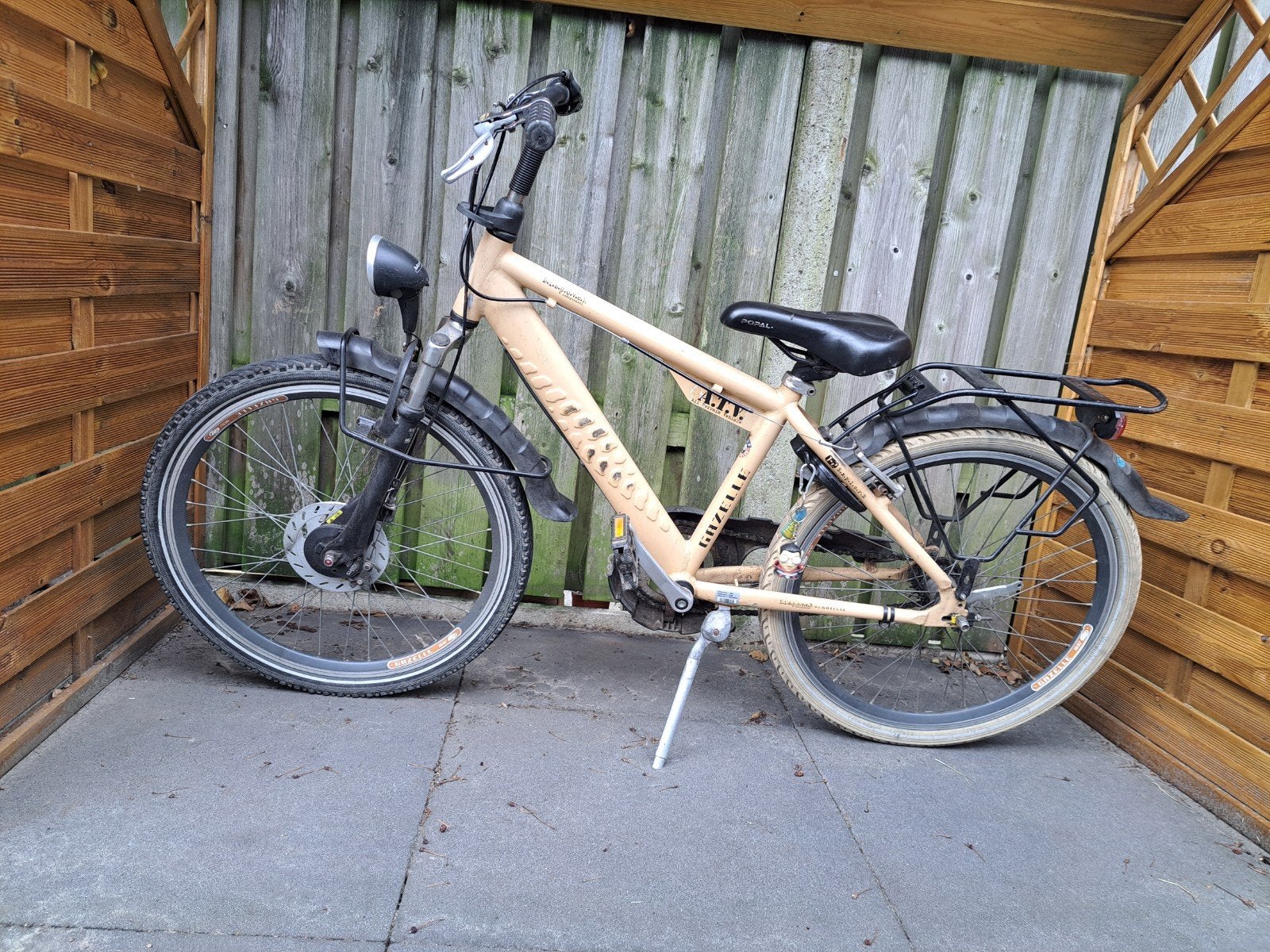 gazelle kinderfiets 24 inch wiel, achteruit traprem, Ophalen, Gebruikt, Gazelle, Terugtraprem