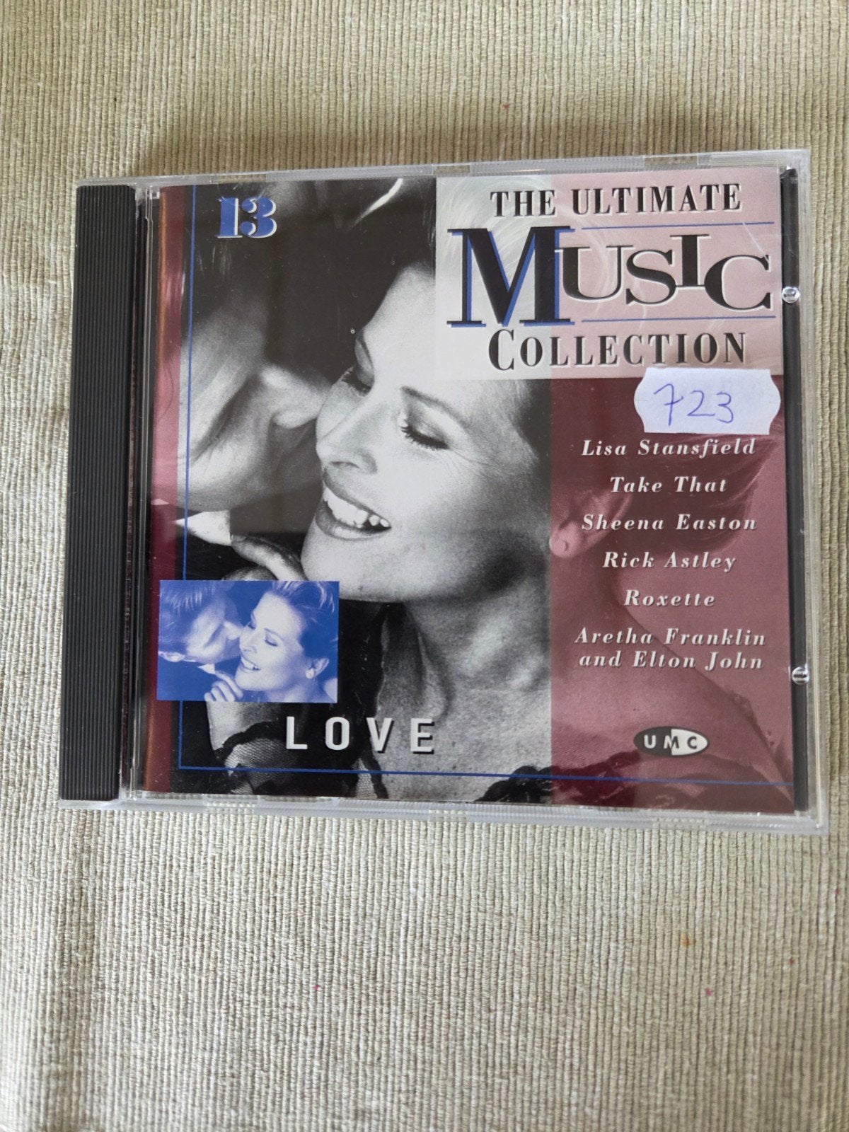 The Ultimate Music Collection - Love CD (Diverse Artiesten), Ophalen of Verzenden, Gebruikt, Verzamelalbum, Inclusief doosje