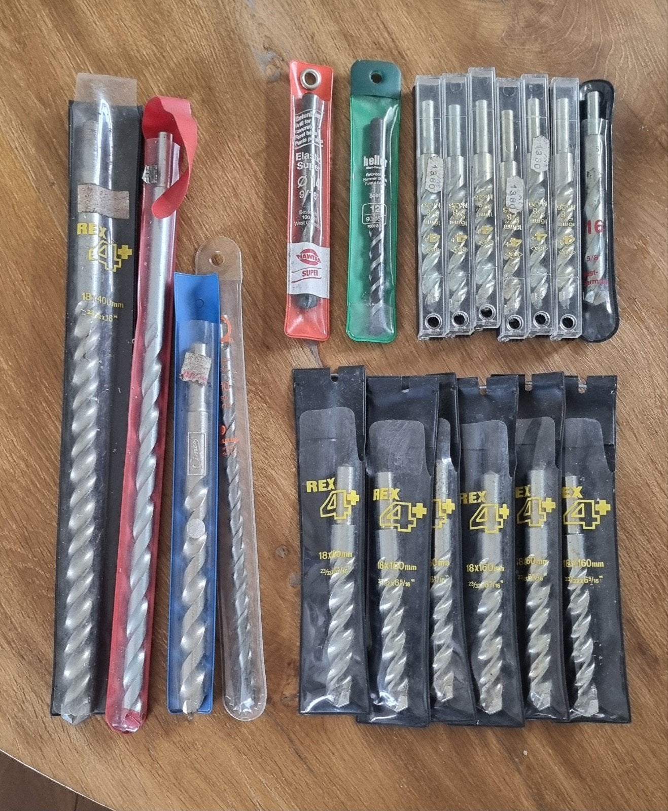 Set betonboren 18, 10, 14, 12mm, Ophalen of Verzenden