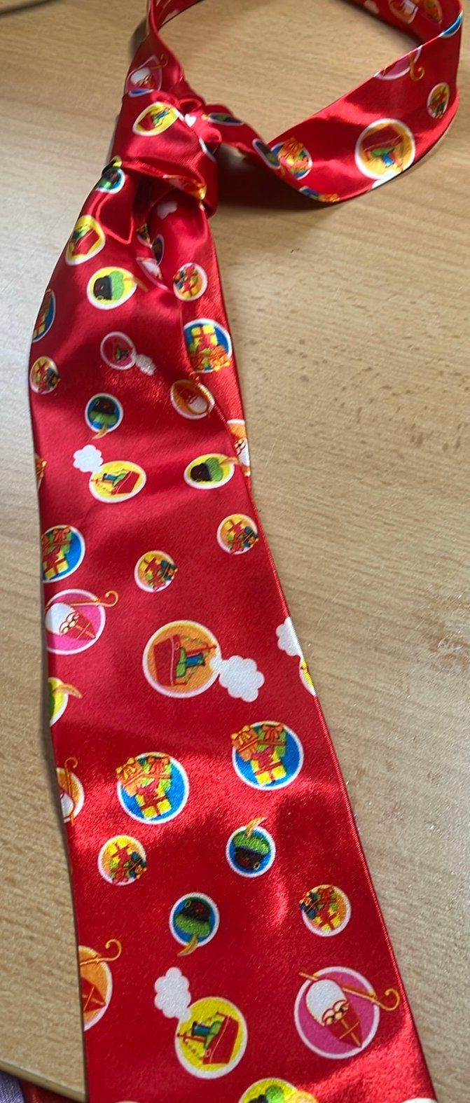 Stropdas sinterklaas, Ophalen of Verzenden, Zo goed als nieuw