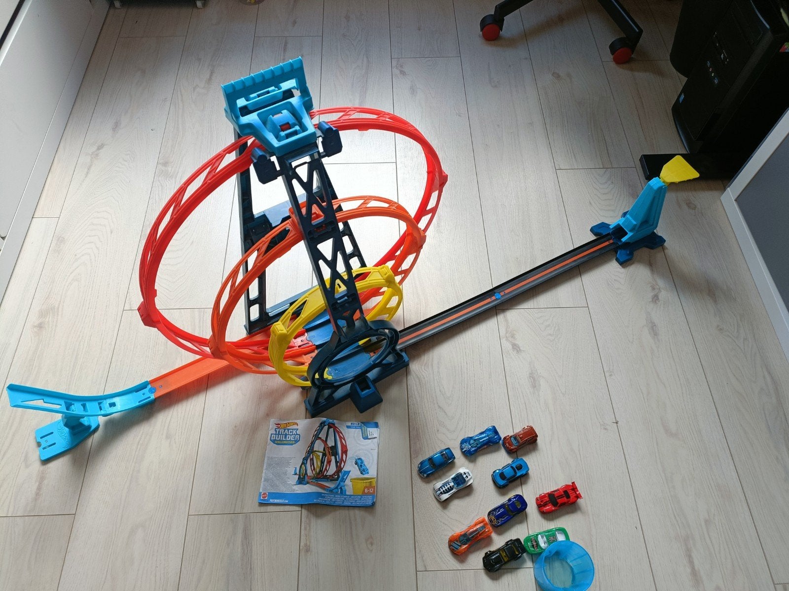 Hot Wheels looping en extra uitbreidingsets, Kinderen en Baby's, Speelgoed | Racebanen, Ophalen, Hot Wheels, Handmatig, Met looping