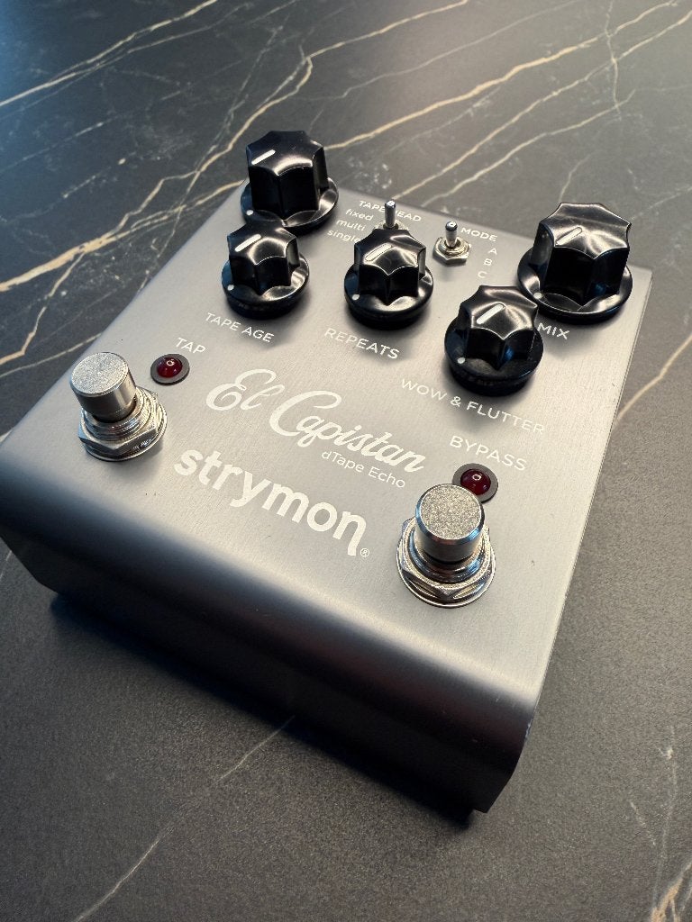 Strymon El Capistan dTape Echo V1 – inclusief voeding, Ophalen of Verzenden, Gebruikt, Delay of Echo
