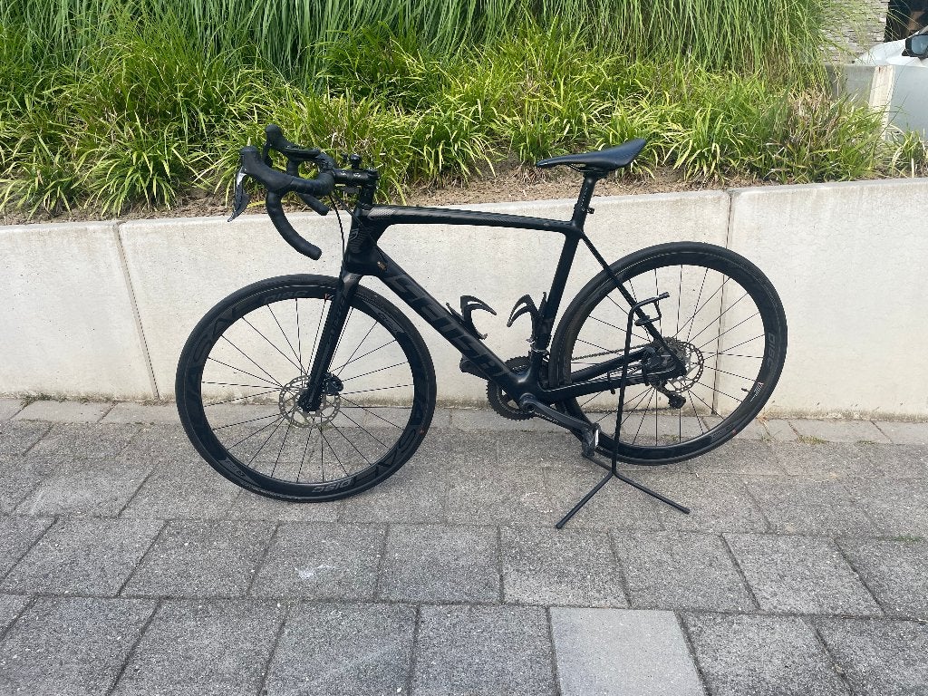 Sensa Giulia G2 racefiets in mat zwarte uitvoering, 28 inch, Carbon, Heren, Zo goed als nieuw