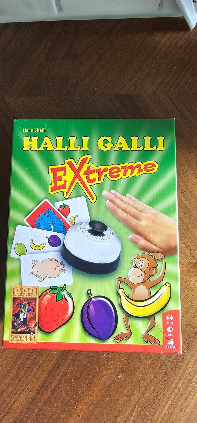 Halli Galli Extreme Kaartspel, Drie of vier spelers, Ophalen of Verzenden, Zo goed als nieuw, 999 Games
