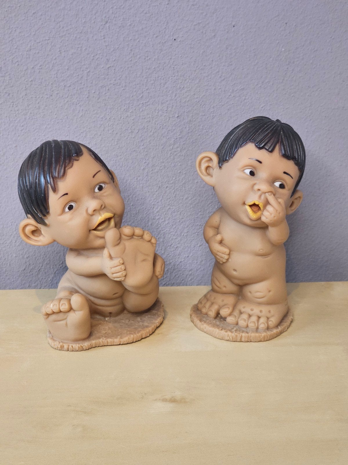 Joimy beeldjes set - grappige babyfiguurtjes, Ophalen of Verzenden, Gebruikt