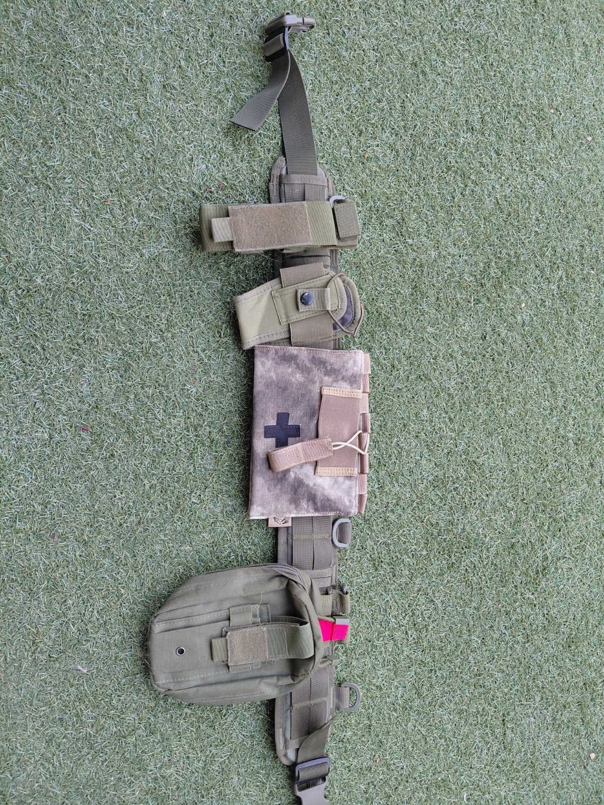 Riem leger, defensie airsoft, Verzamelen, Militaria | Algemeen, Ophalen of Verzenden, Landmacht, Nederland, Kleding of Schoenen