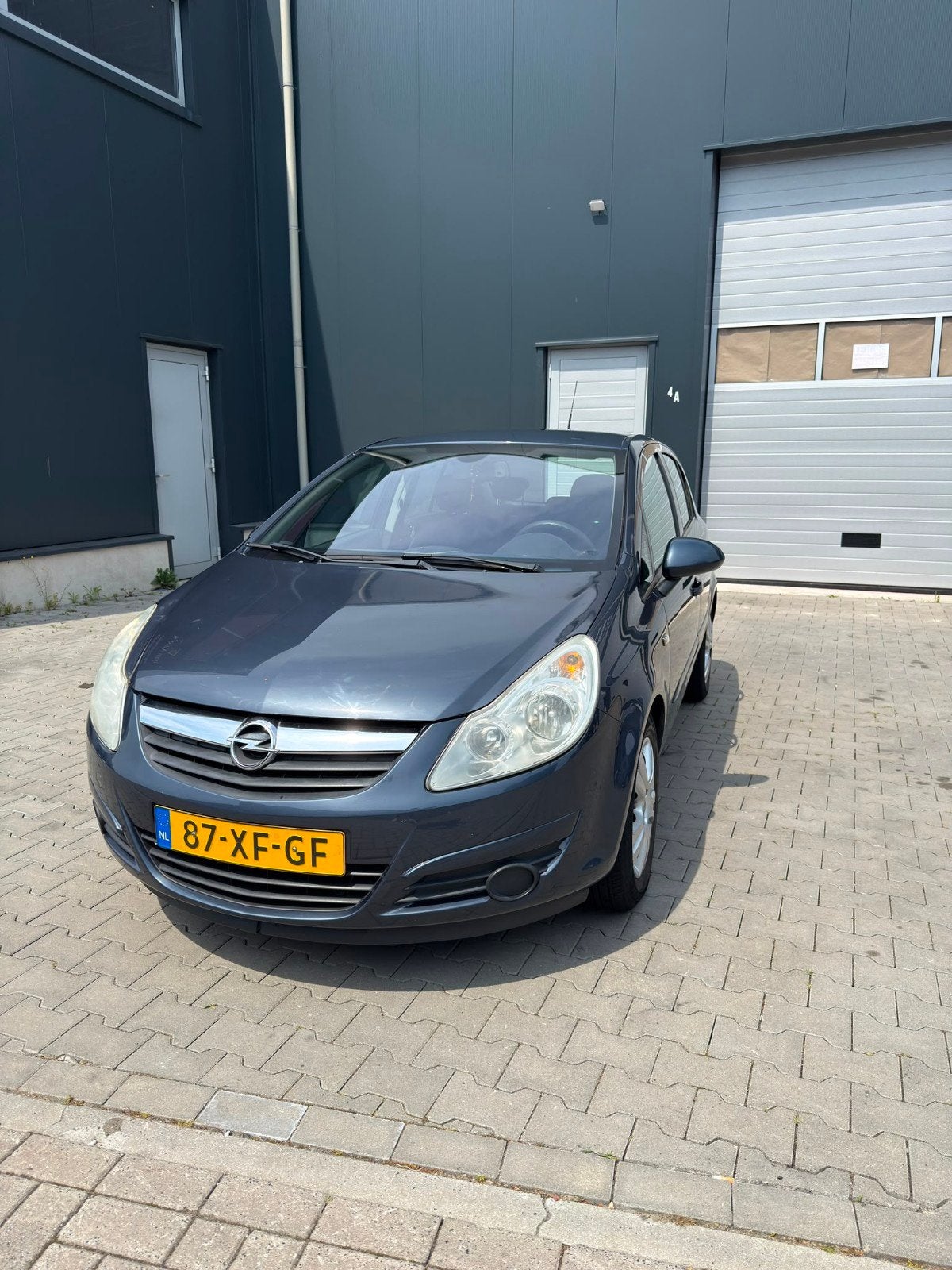 Opel Corsa 1.4 16V 5D 2007 originele Nederland marine blauw, Auto's, Opel, Voorwielaandrijving, 4 cilinders, 49 €/maand, Origineel Nederlands