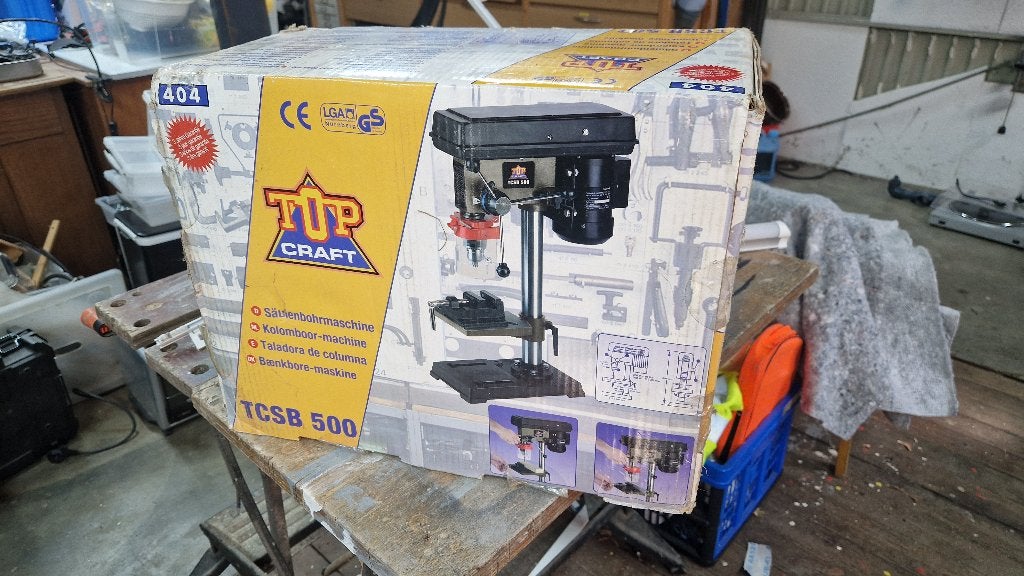 Topcraft TCSB 500 Kolomboormachine, Ophalen, Nieuw, 400 tot 600 watt, Kolomboormachine