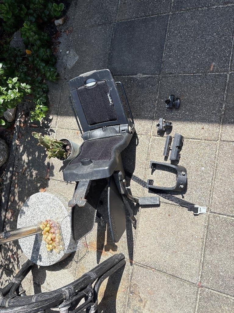 Bobine junior fietsstoel achter, Fietsen en Brommers, Fietsaccessoires | Fietsstoeltjes, Ophalen, Achterzitje, 9 t/m 36 kg, Bo Bike