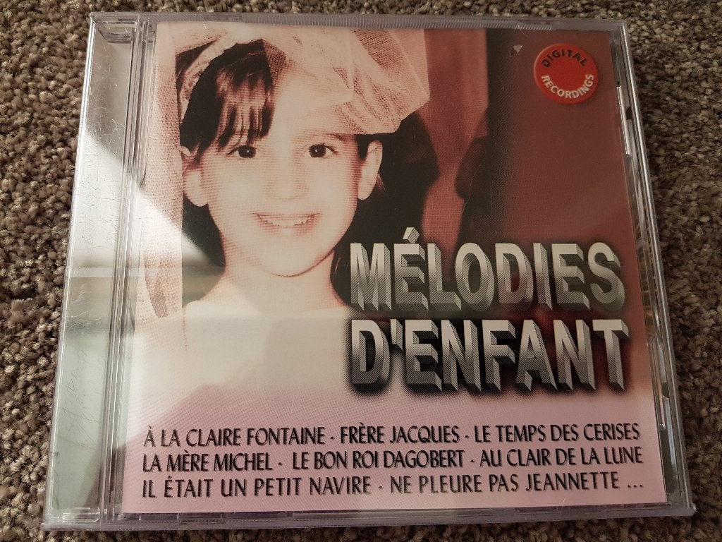 (W) Liedjes kinderen + volwassenen - Cd Mélodies d'enfant, 6 tot 9 jaar, Ophalen of Verzenden, Zo goed als nieuw, Verzamelalbum
