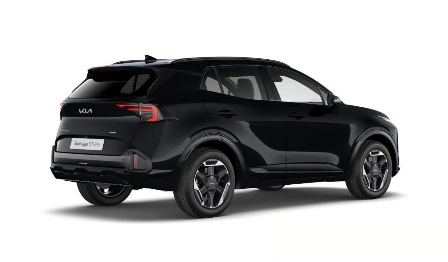 Kia Sportage 1.6 T-GDi Hybrid GT-Line | Panoramaschuifdak |, Auto's, 4 cilinders, Zwart, SUV of Terreinwagen, 1598 cc