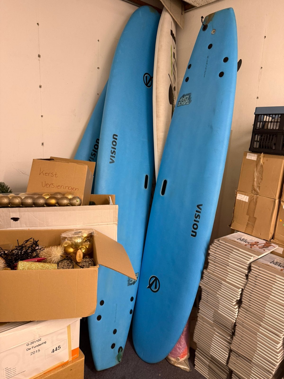 Twee softtops surfplanken, Watersport en Boten, Ophalen, Gebruikt, Overige typen