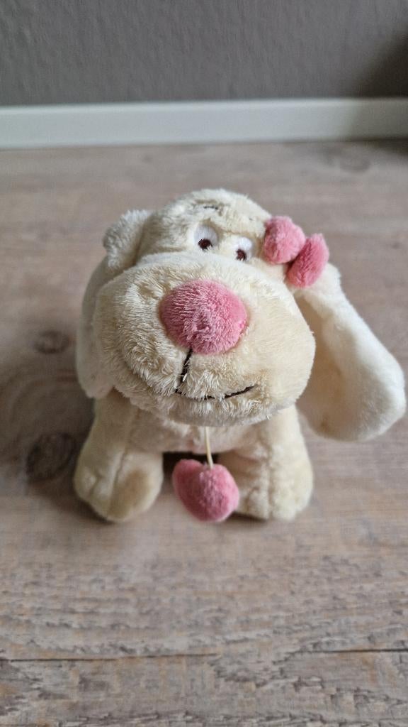 Anna Club Plush Speelgoedhondje met wiegelied Lullaby, Met geluid, Overige karakters, Zo goed als nieuw, Beige