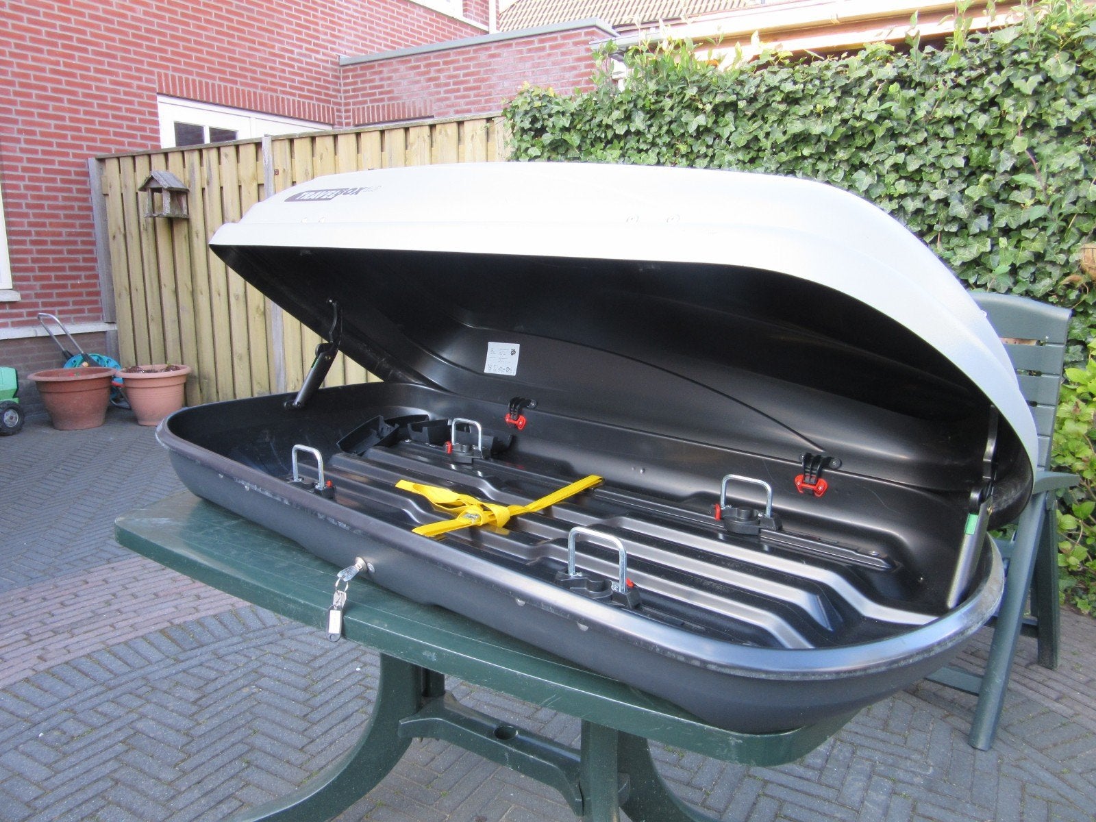 Dakkoffer Travelbox, Auto diversen, Ophalen, Gebruikt