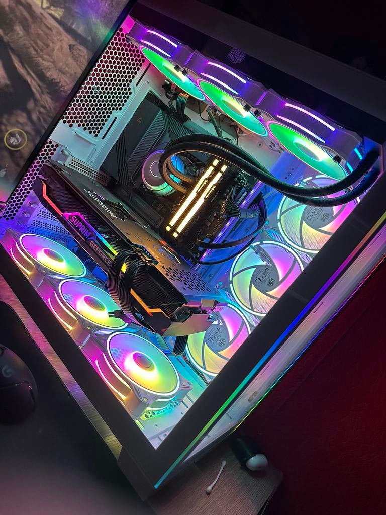 Game PC / RTX 3070 Ti / i7-13700K / 32GB DDR5 / White RGB, 32 GB, Zelf gebouwde pc, Ophalen of Verzenden, Zo goed als nieuw