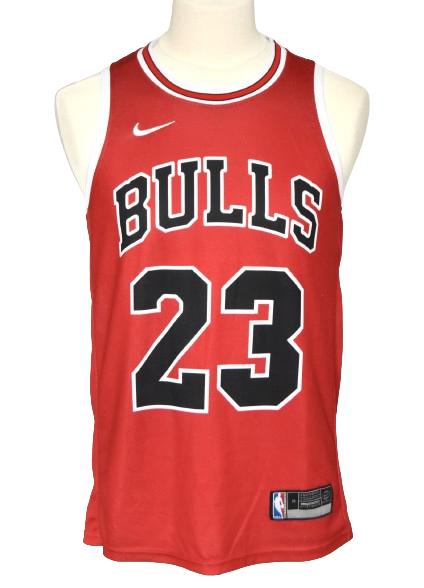 Nike Chicago Bulls, 23 M. Jordan NBA shirt, Mt. M, Nike NBA Chicago Bulls 23, Zo goed als nieuw, Verzenden, Maat 48/50 (M)