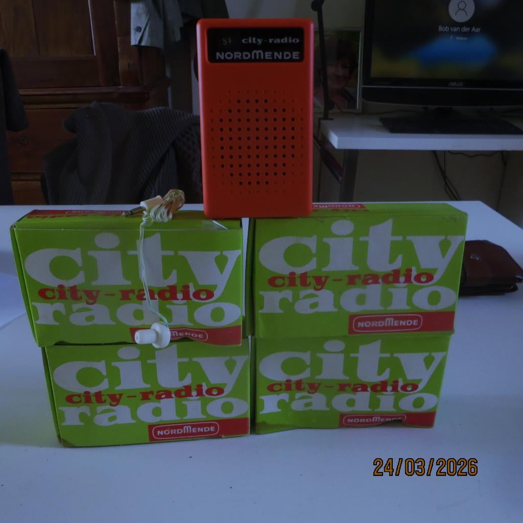 NordMende  City-radio 60e, jaren, Ophalen of Verzenden, Nieuw, Transistorradio