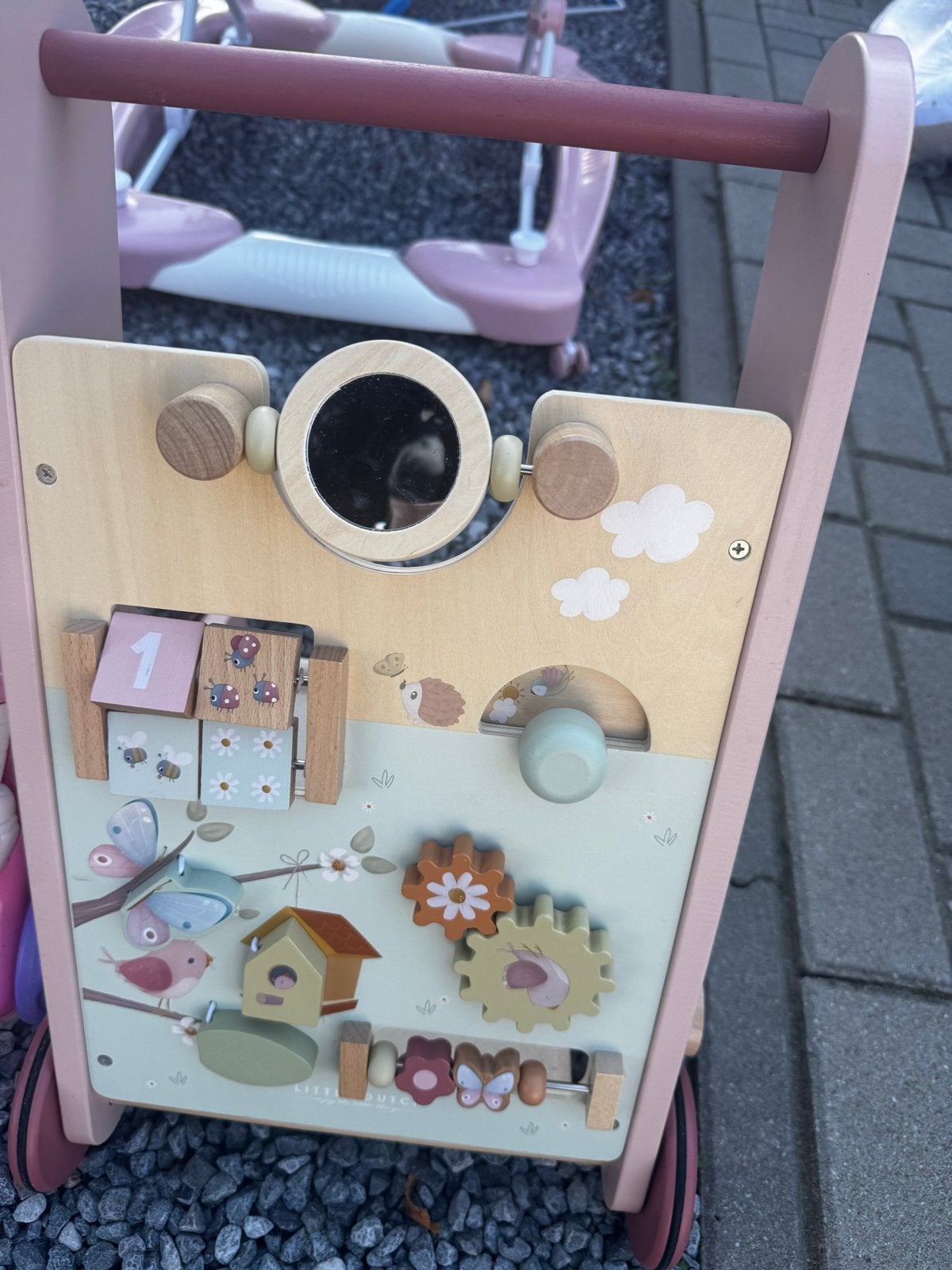 Little Dutch Houten Loopwagen met Activiteiten, Ophalen of Verzenden, Zo goed als nieuw, Overige typen