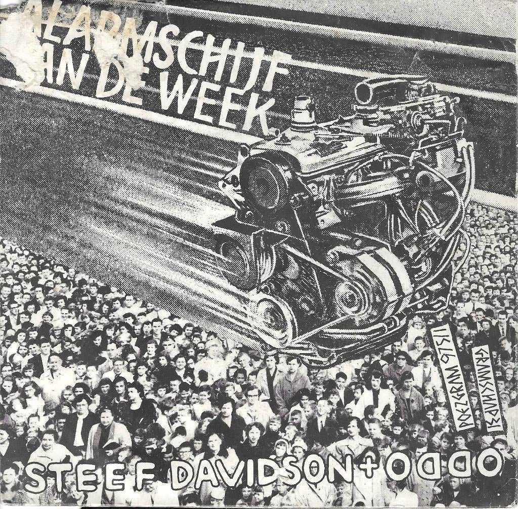 steef davidson+oaao/alarmschijf van de week-avant/nederpunk, Verzenden, 7 inch, Single, Zo goed als nieuw