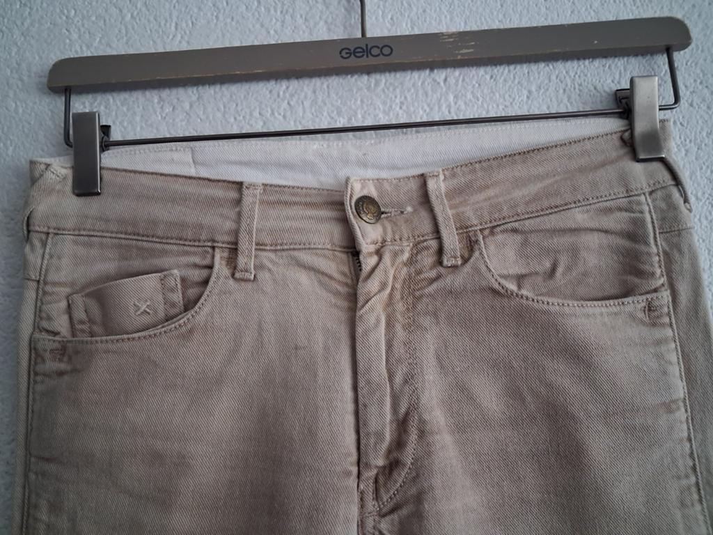 Hans Ubbink Jeans - Beige - Maat W27 L32, Hans Ubbink, Overige kleuren, Overige jeansmaten, Ophalen of Verzenden