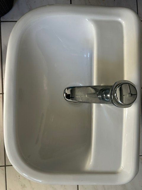 fonteintje, Doe-het-zelf en Verbouw, Ophalen, Gebruikt, Steen, Toilet