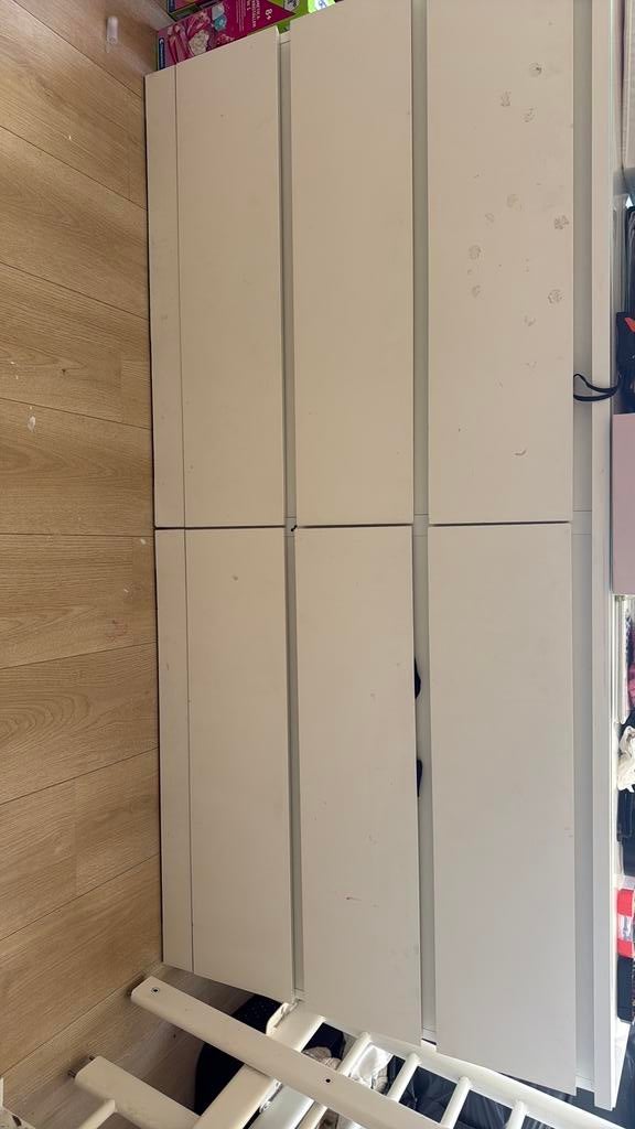 Malm lade kast met glasplaat, Ophalen of Verzenden, Gebruikt
