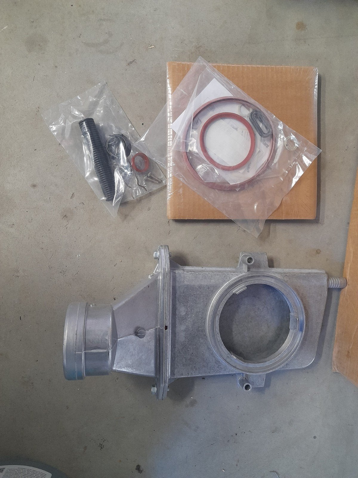 vaillant rookgasafvoerstomp, Doe-het-zelf en Verbouw, Verwarming en Radiatoren, Minder dan 30 cm, Cv-ketel of Combi-ketel, Nieuw
