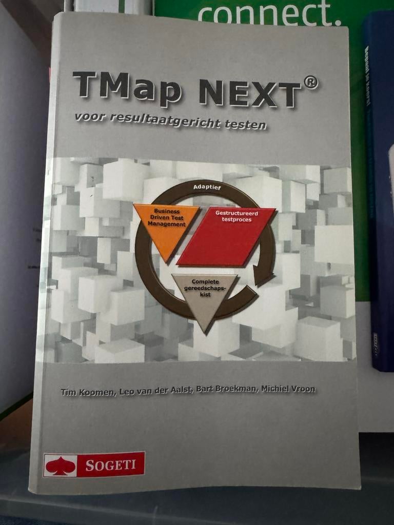 TMap Next & Bepaal je Koers - Software Testen Boeken, Boeken, Ophalen of Verzenden, Beta, Gelezen, HBO