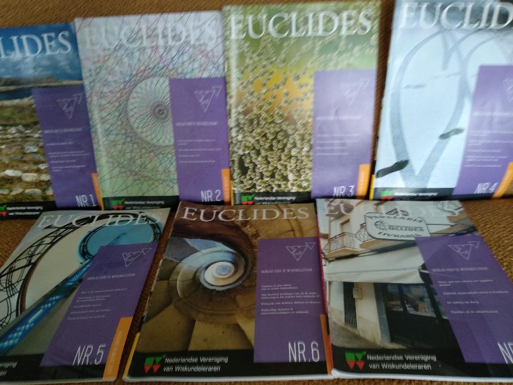 WISKUNDETIJDSCHRIFTEN: EUCLIDES jaargang 99, Boeken, Techniek, Ophalen of Verzenden, Zo goed als nieuw, Overige onderwerpen