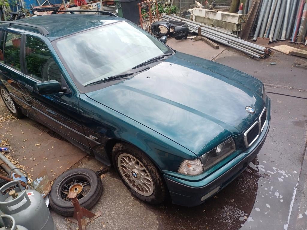 BMW 3-Serie 2.0 I 320 Touring 1996 Groen, Auto's, BMW, 150 pk, Origineel Nederlands, Particulier, 3-Serie