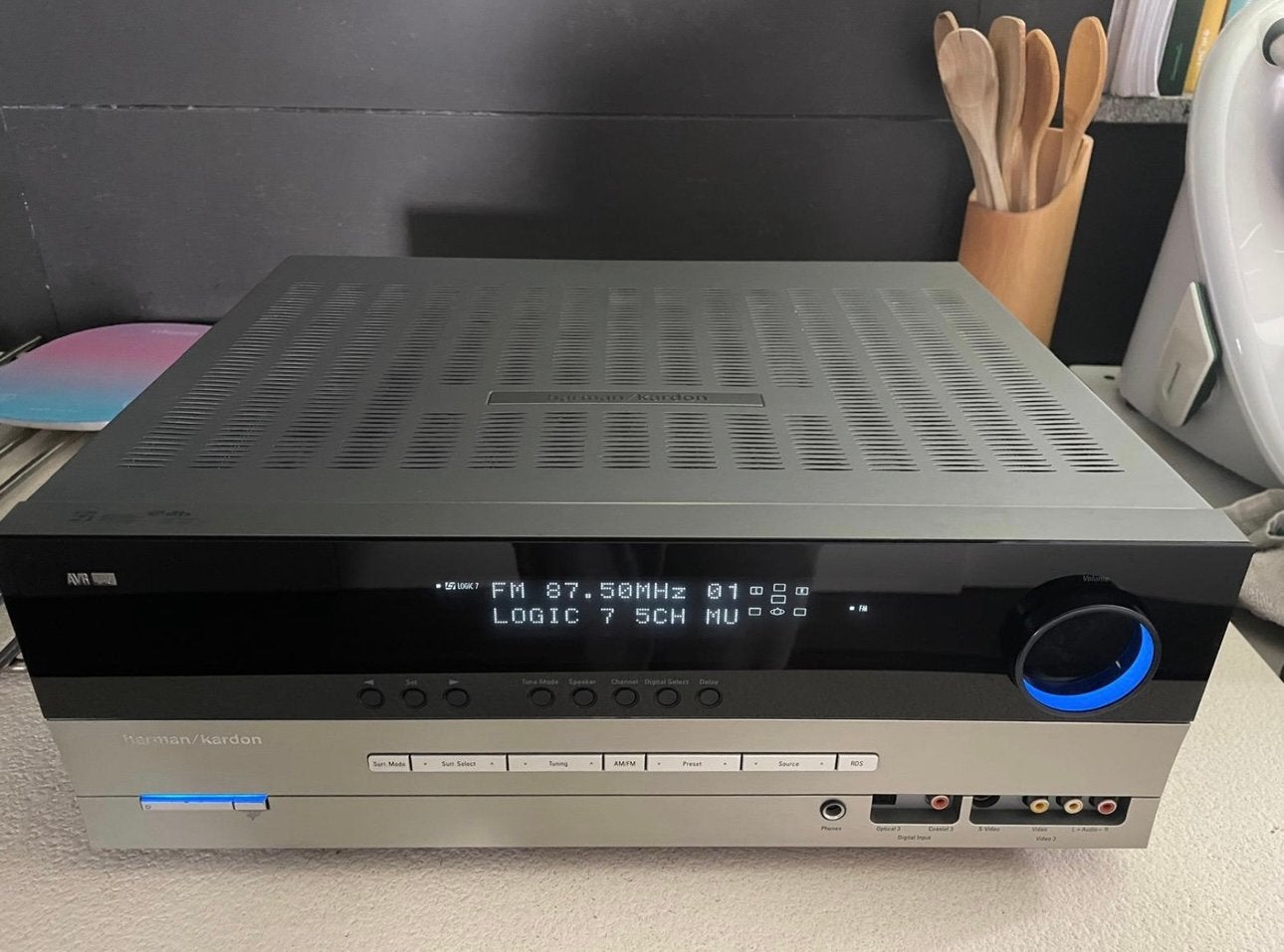 Harman Kardon AVR 145 Receiver + JBL 5.1, Ophalen, Zo goed als nieuw