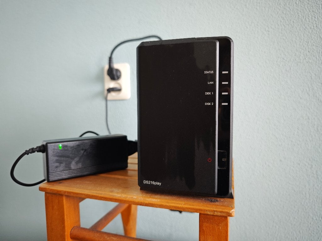DS216play Synology NAS, Ophalen, Gebruikt