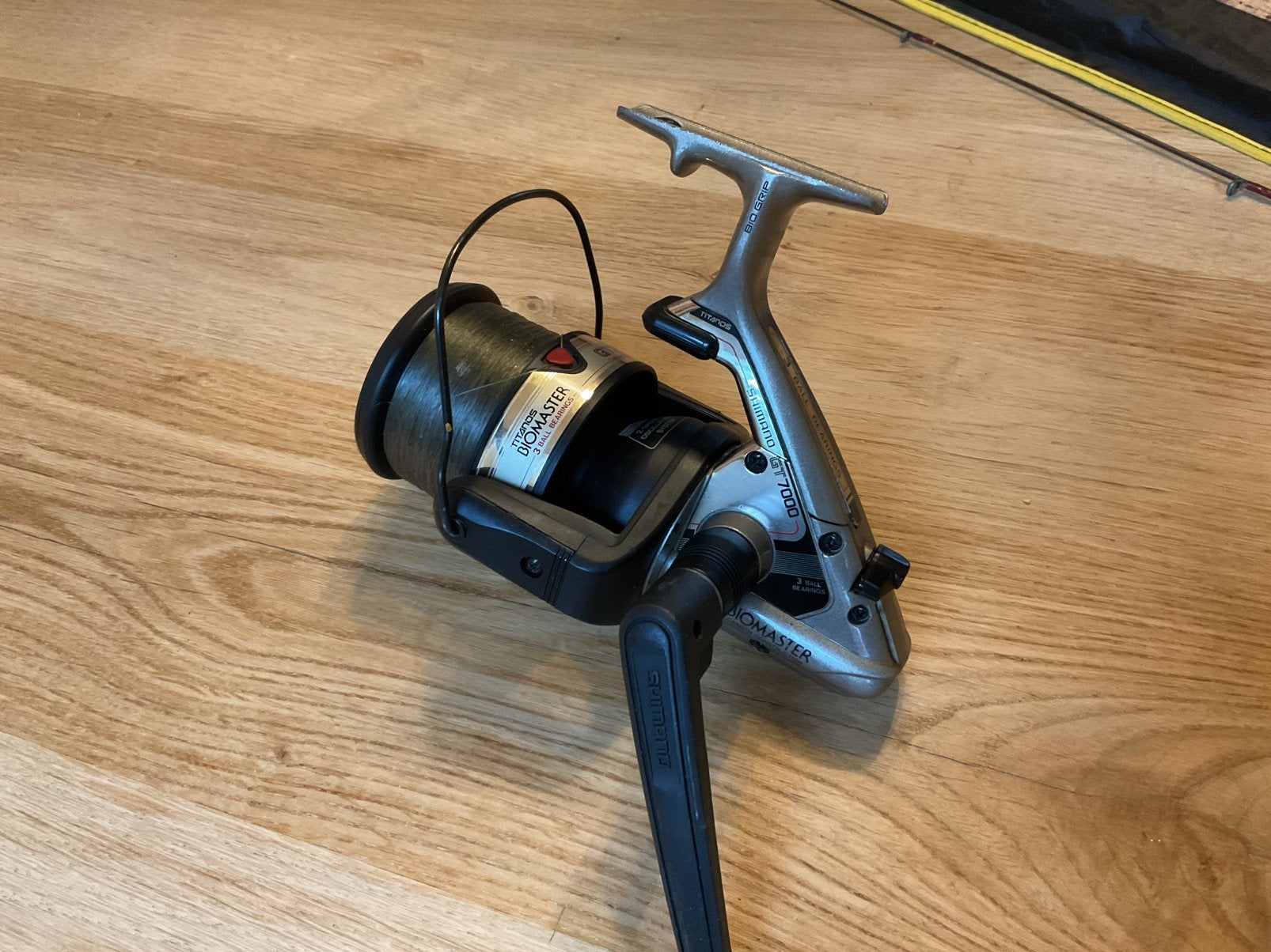 Shimano biomaster titano 7000 gt., Ophalen of Verzenden, Gebruikt, Molen