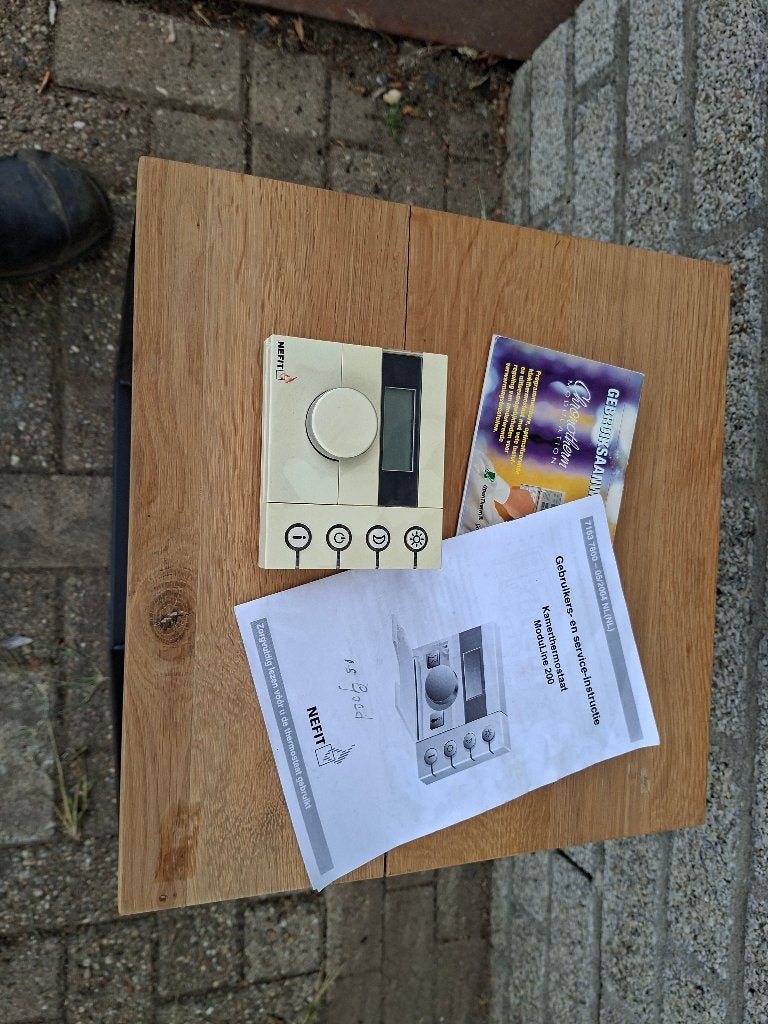 thermostaat nefit, Ophalen of Verzenden, Gebruikt