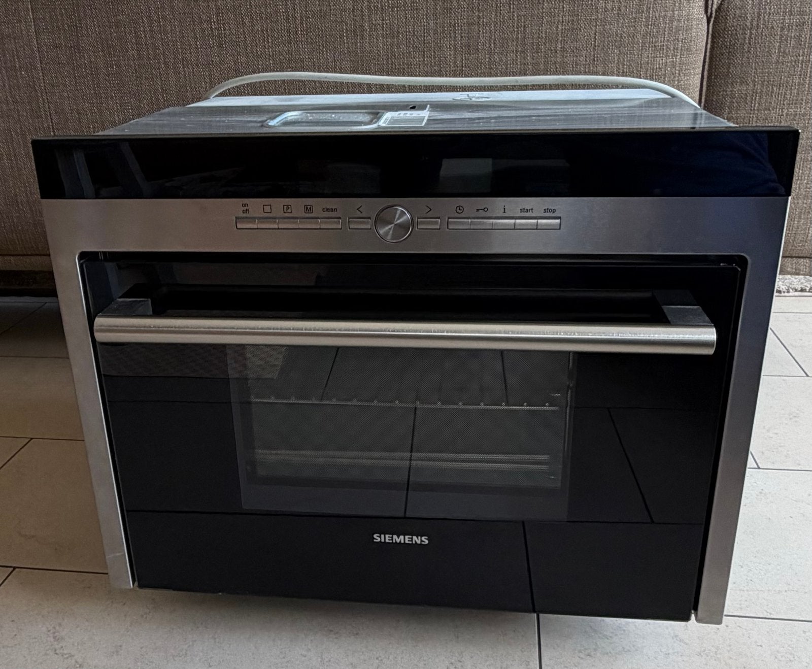 Siemens Stoomoven - Perfect voor Gezond Koken, Ophalen, 45 tot 50 cm, Gebruikt, Siemens