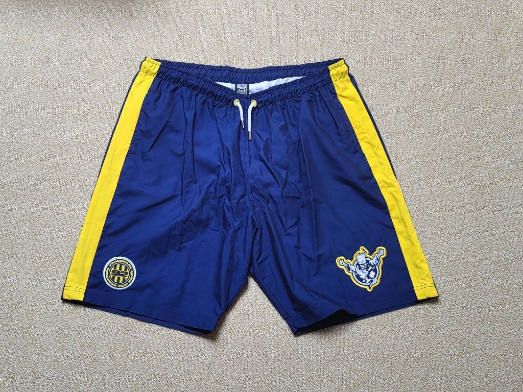 Thunderdome short ( Hardcore / Gabber / ID&T / Rave ), Blauw, Nieuw, Overige maten, Ophalen of Verzenden