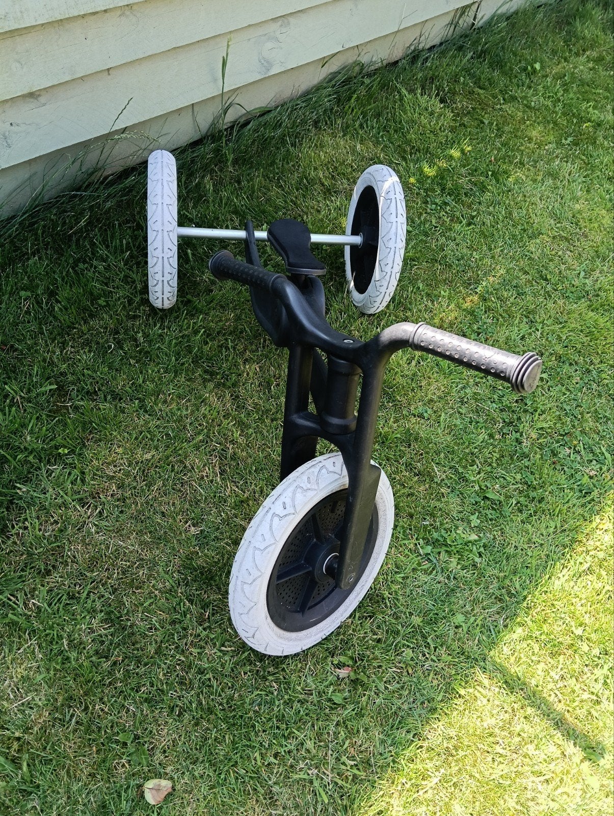 Driewieler / loopfiets, Ophalen