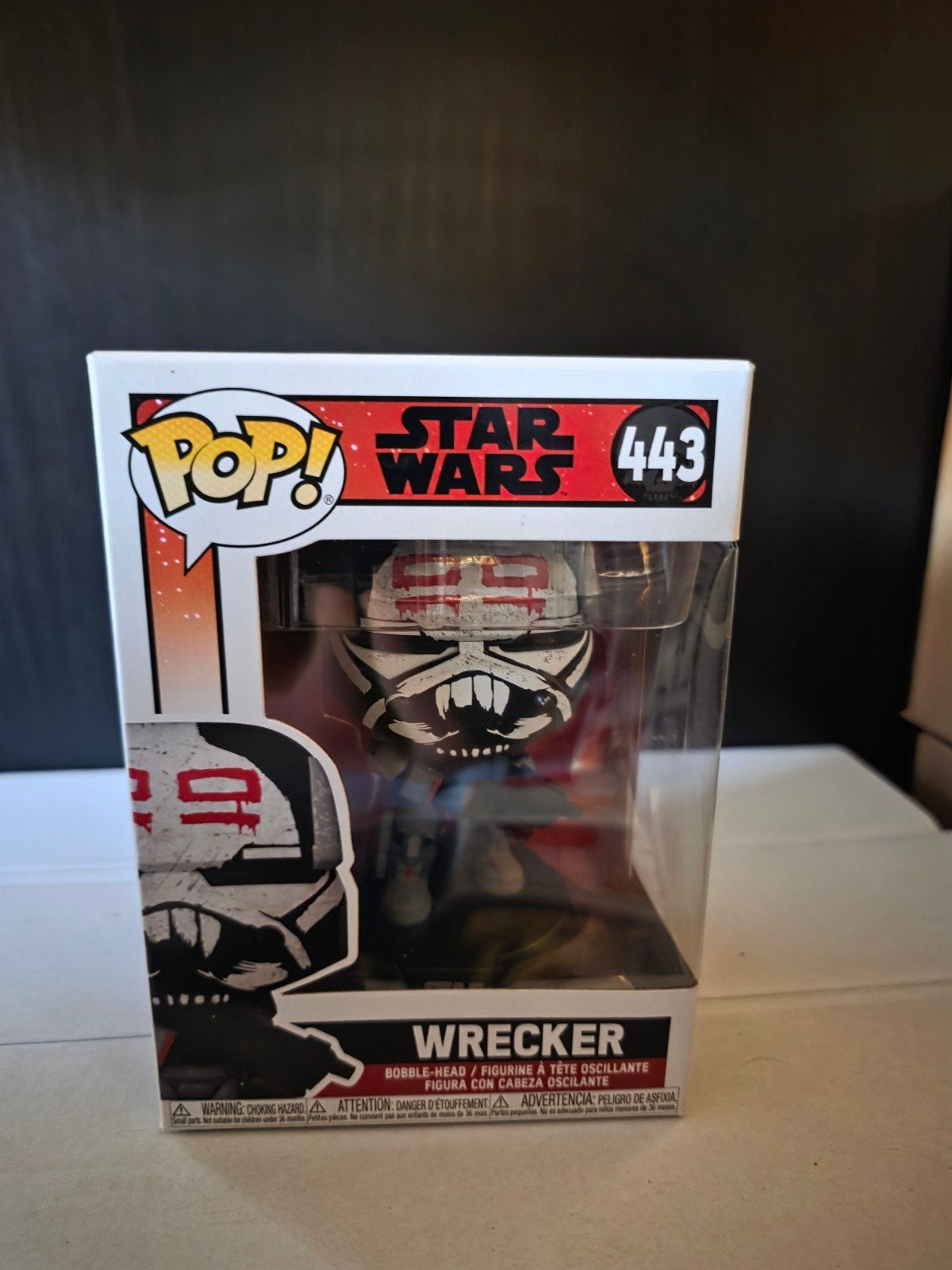 Funko Pop! Star Wars Wrecker #443 Bobble-Head, Ophalen of Verzenden, Nieuw